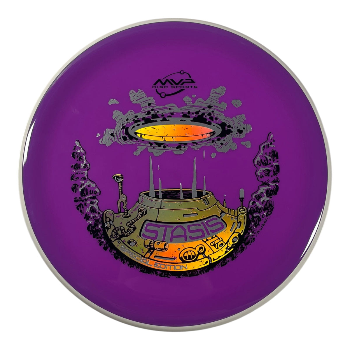 MVP Disc Sports Stasis | Neutron | Purple/Holo 171-172g (Special Edition) Disc Golf
