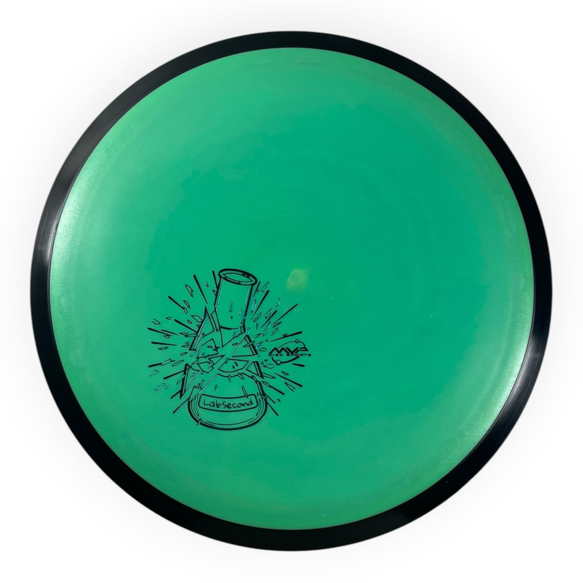 MVP Disc Sports Tesla - Lab Second | Fission | Green/Black 159g Disc Golf