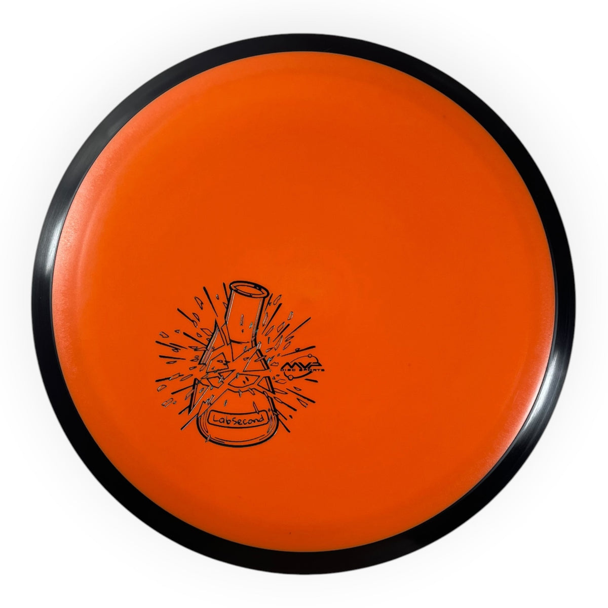 MVP Disc Sports Tesla - Lab Second | Fission | Orange/Black 157g Disc Golf