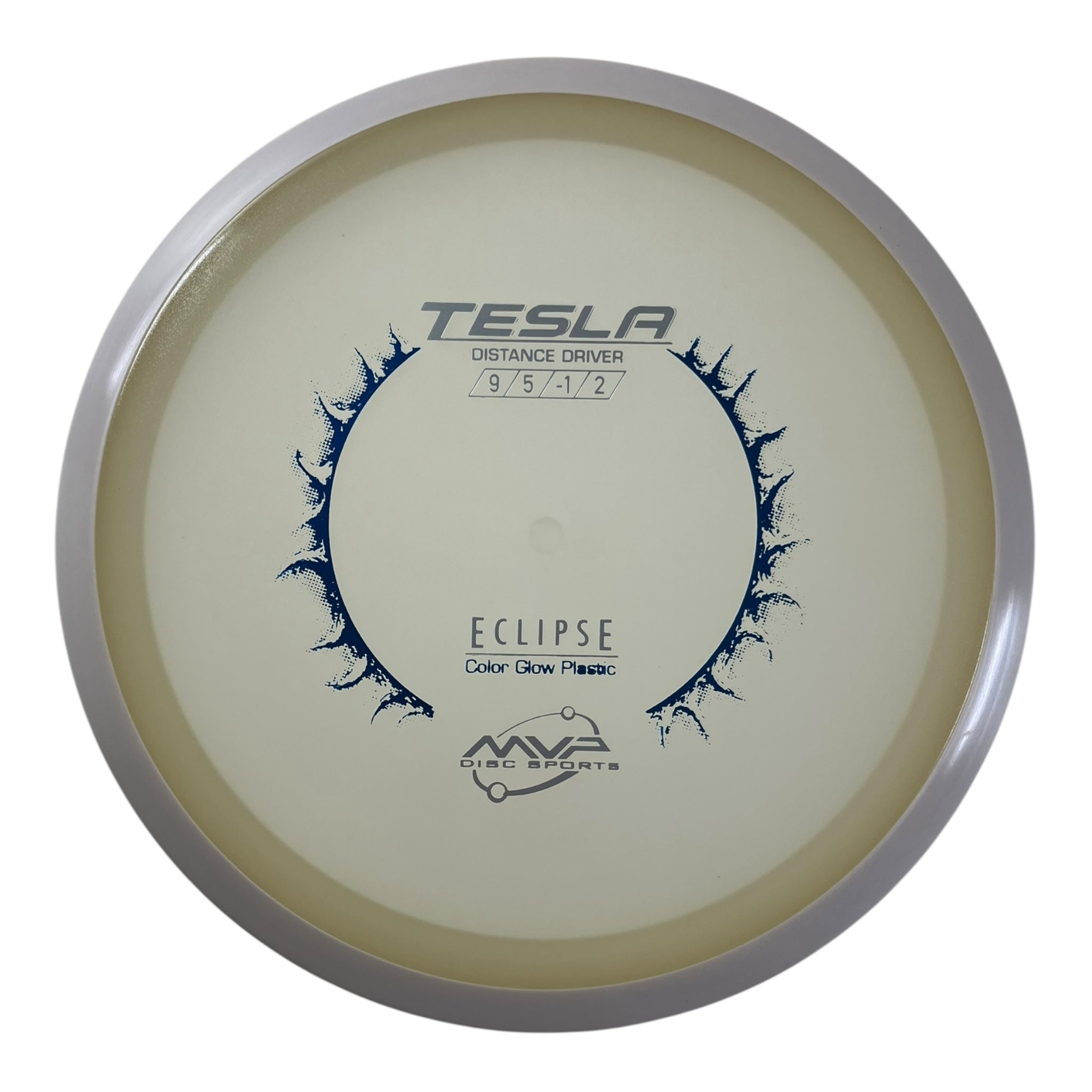 MVP Disc Sports Tesla | Eclipse Color Glow | Teal Glow/Teal 170-174g Disc Golf