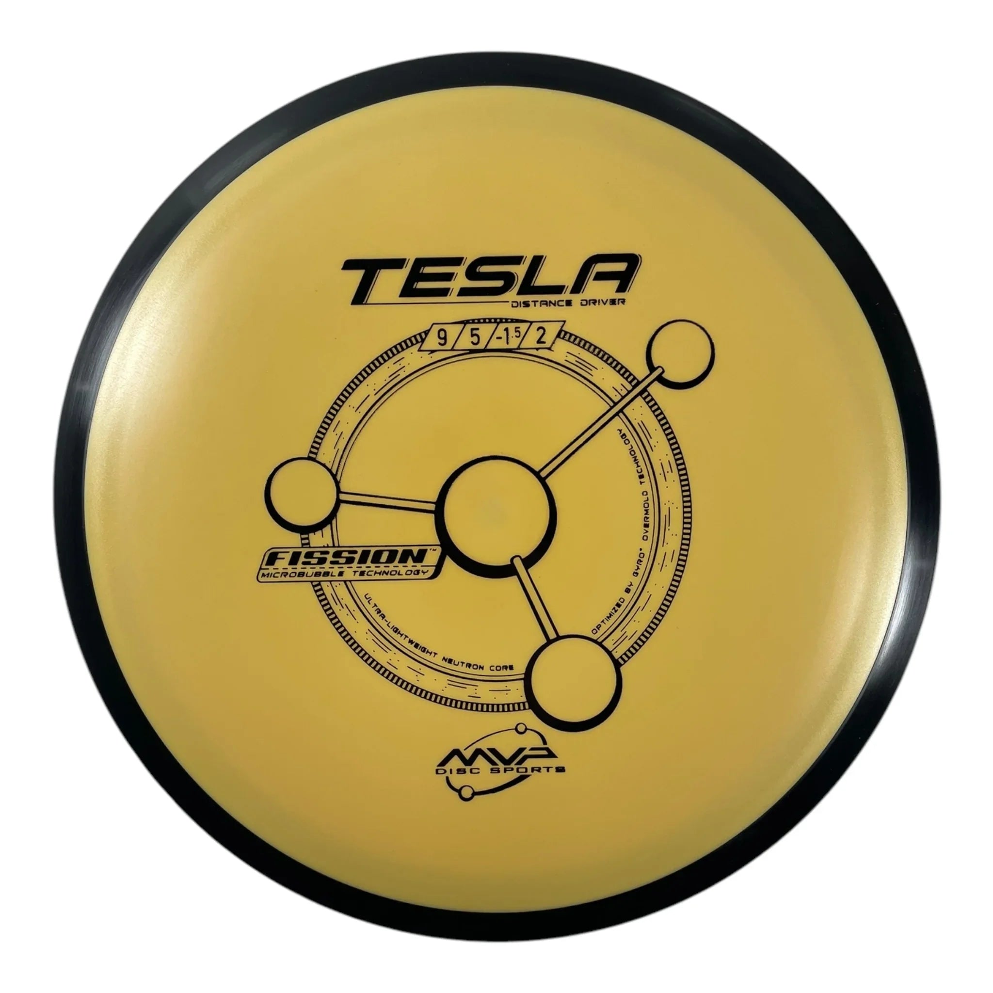 MVP Disc Sports Tesla | Fission | Orange/Black 164g Disc Golf