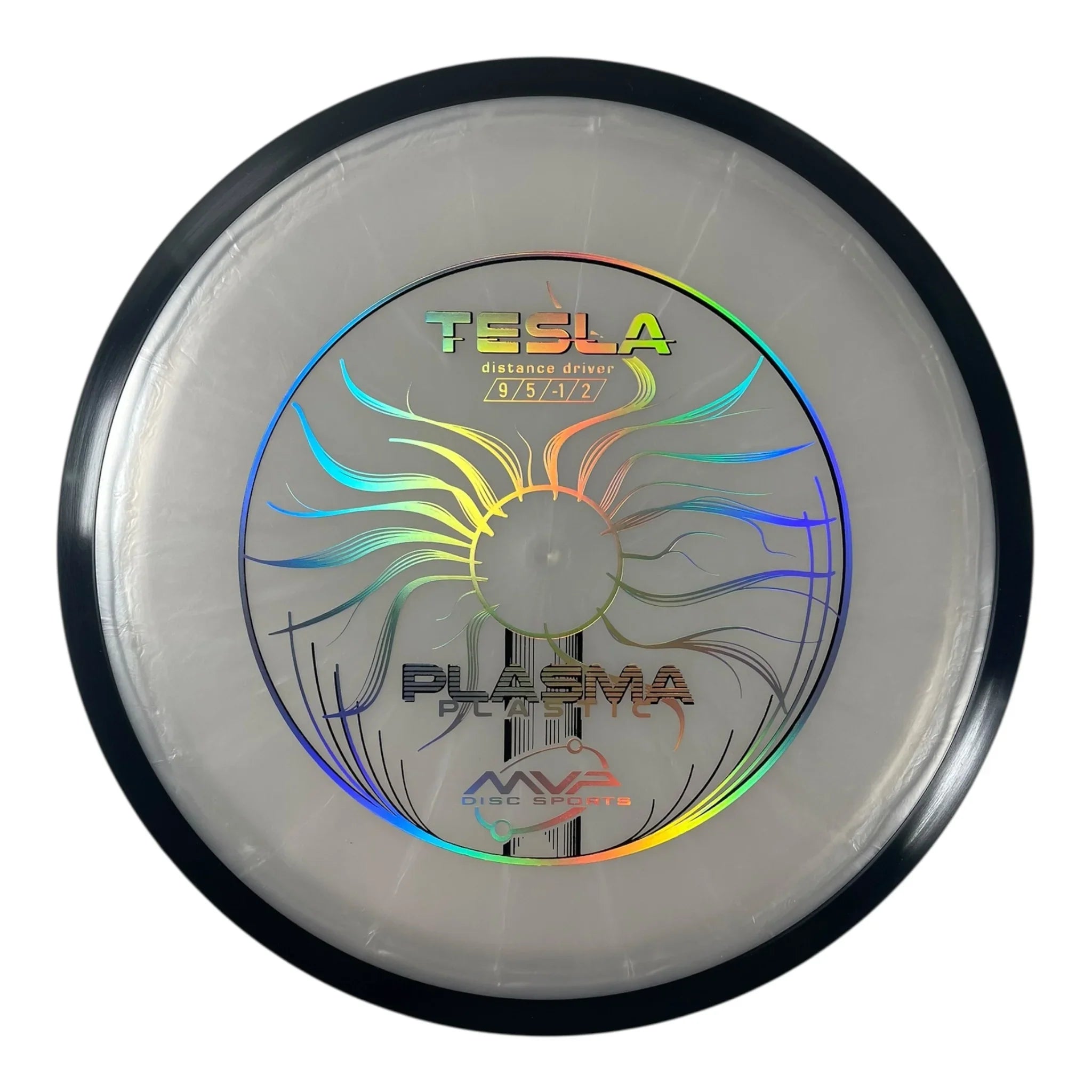 MVP Disc Sports Tesla | Plasma | Silver/Holo 166g Disc Golf