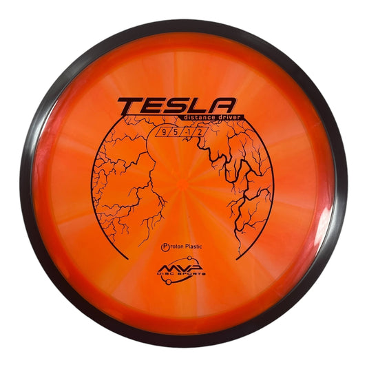 MVP Disc Sports Tesla | Proton | Orange/Black 171g Disc Golf