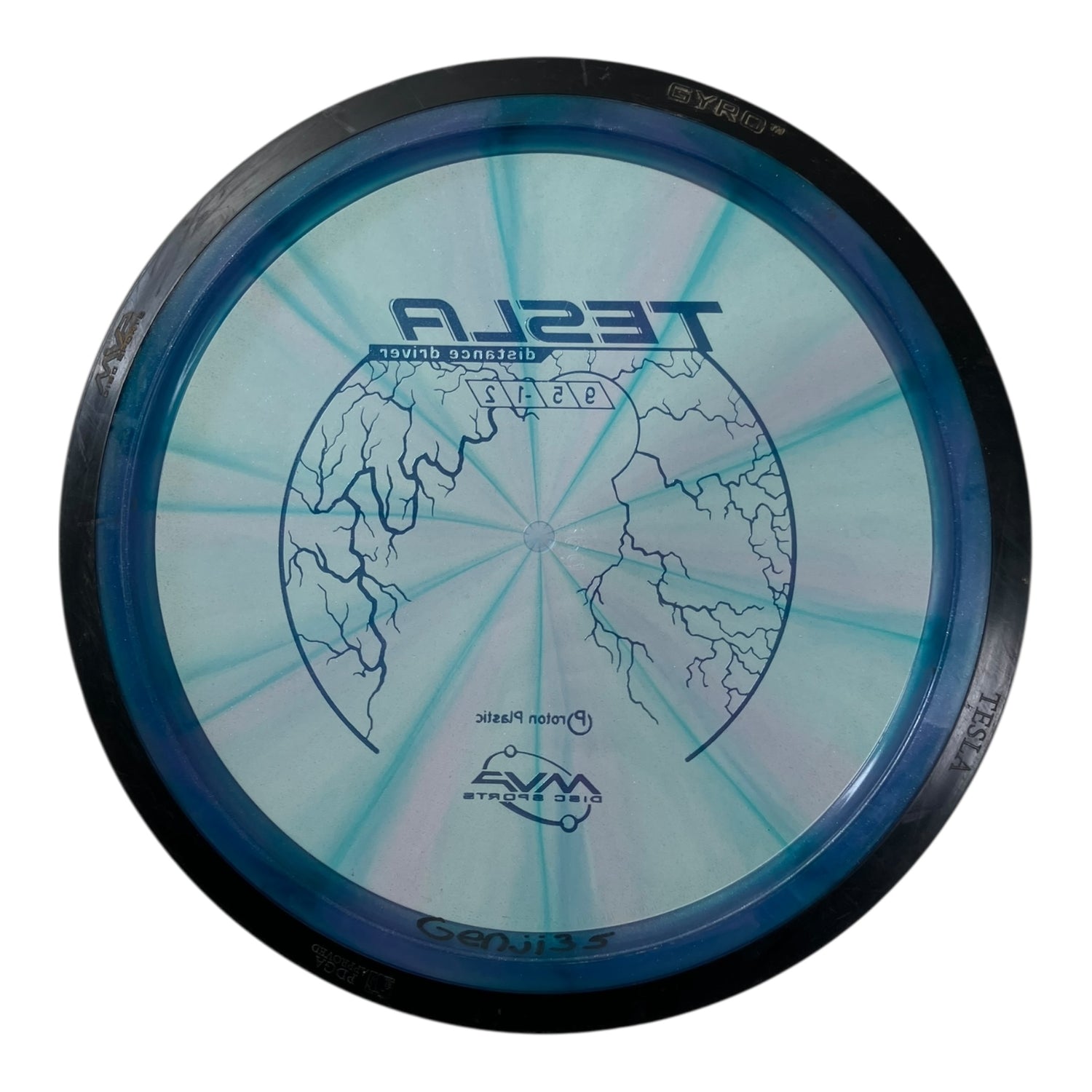 MVP Disc Sports Tesla - Used Good | Neutron | Blue/Black 166g Disc Golf