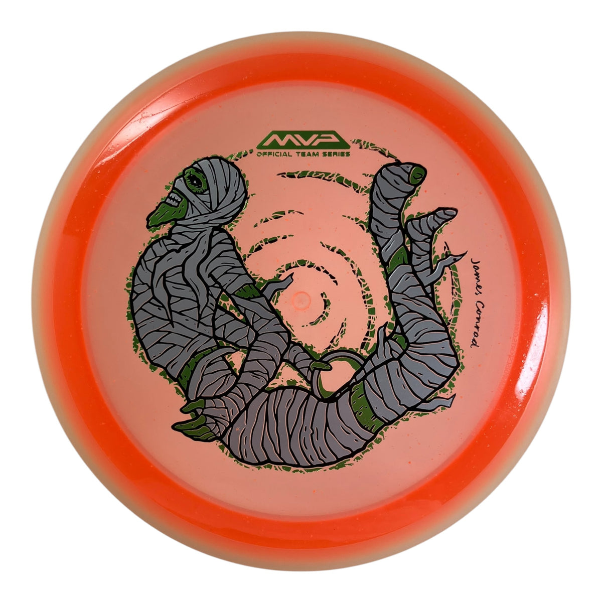 MVP Disc Sports Trail | Eclipse Rim Particle Proton | Orange/Silver/Green 167-168g (James Conrad) Disc Golf