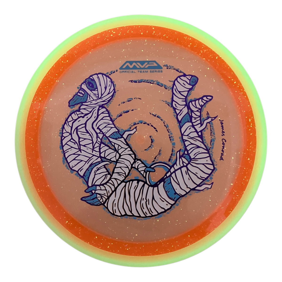 MVP Disc Sports Trail | Eclipse Rim Particle Proton | Orange/White/Blue 167-170g (James Conrad) Disc Golf