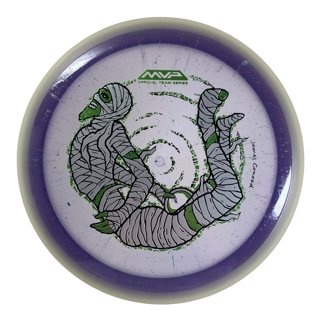 MVP Disc Sports Trail | Eclipse Rim Particle Proton | Purple/Silver/Green 168g (James Conrad) Disc Golf