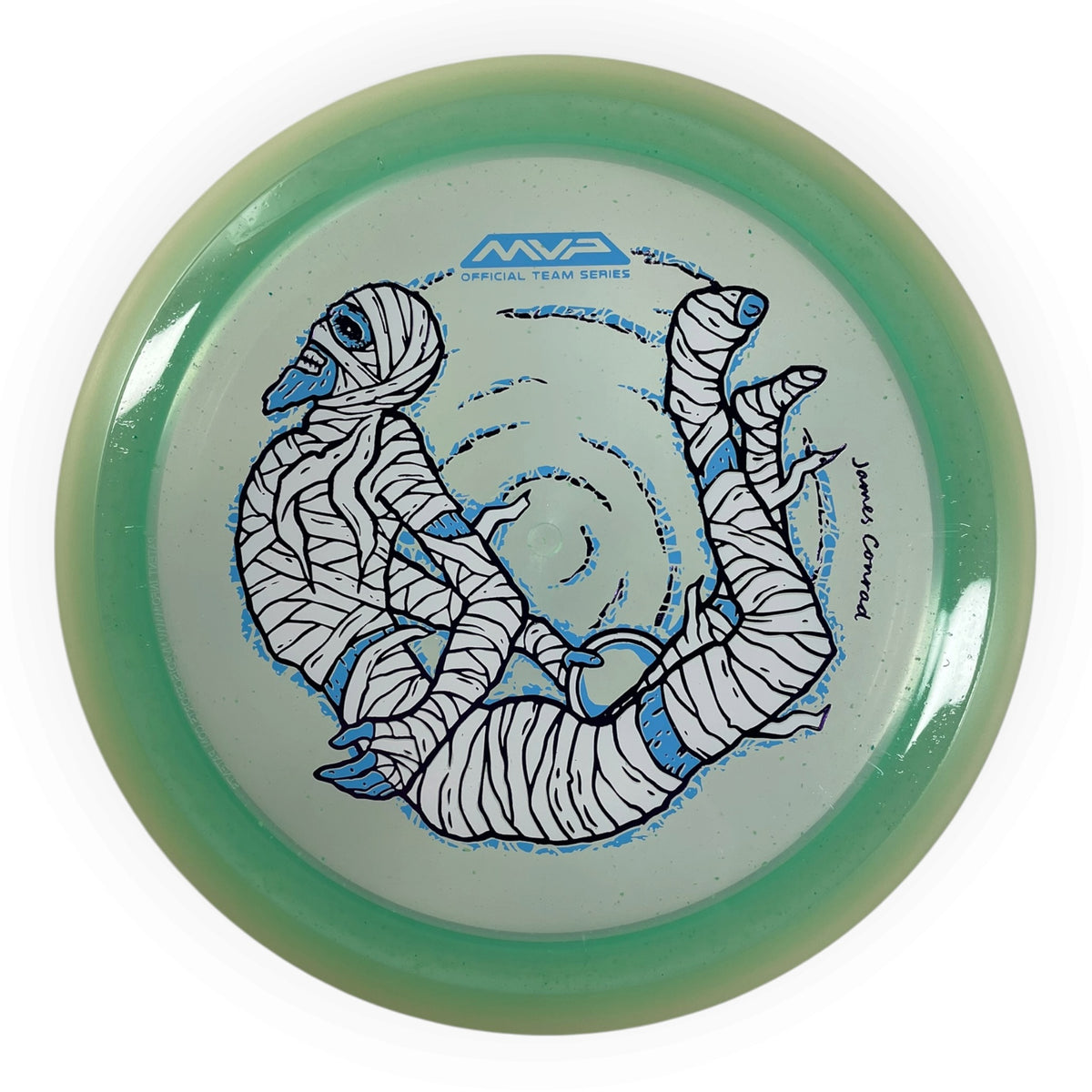 MVP Disc Sports Trail | Eclipse Rim Particle Proton | Teal/White/Blue 165-166g (James Conrad) Disc Golf