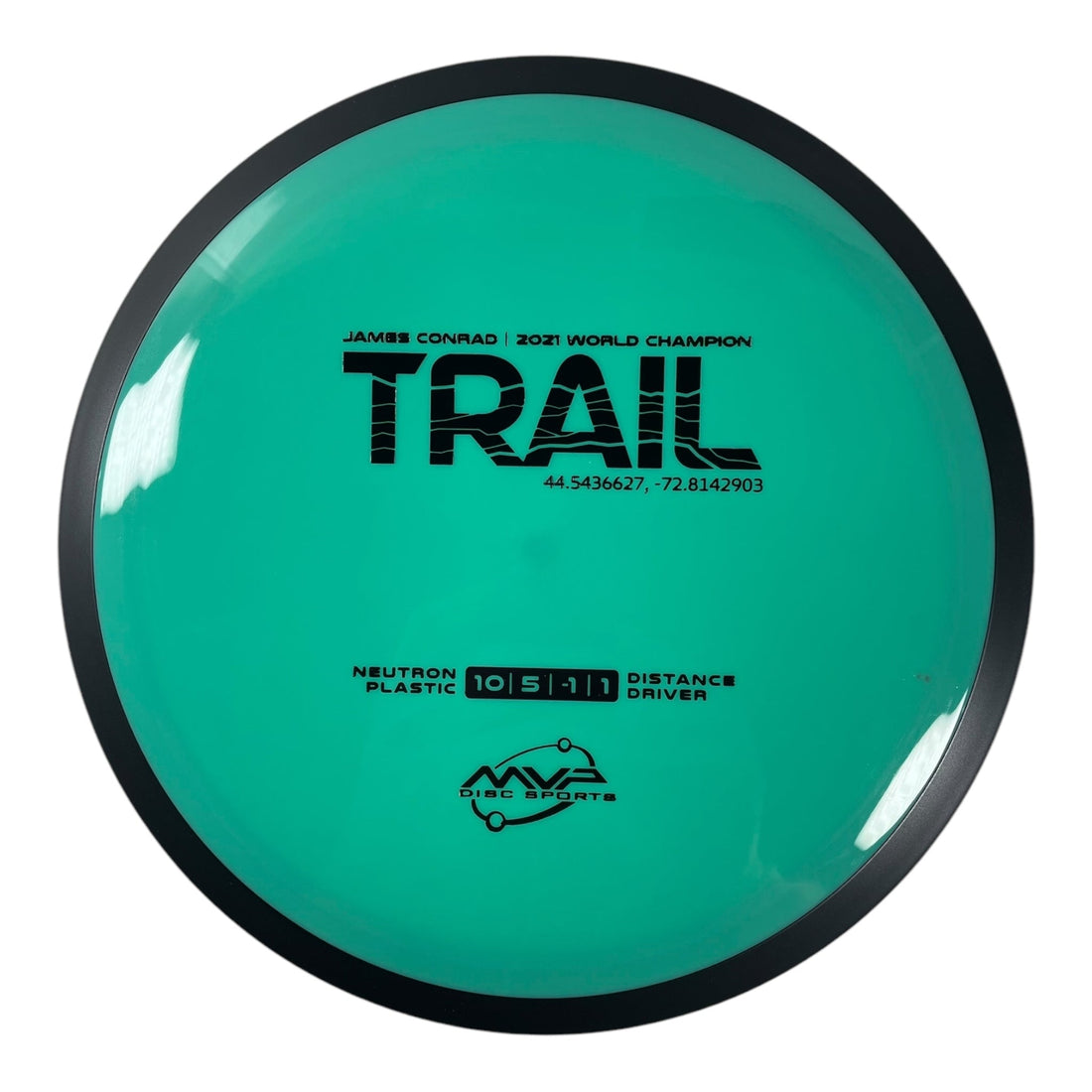 MVP Disc Sports Trail | Neutron | Teal/Black 169-173g Disc Golf