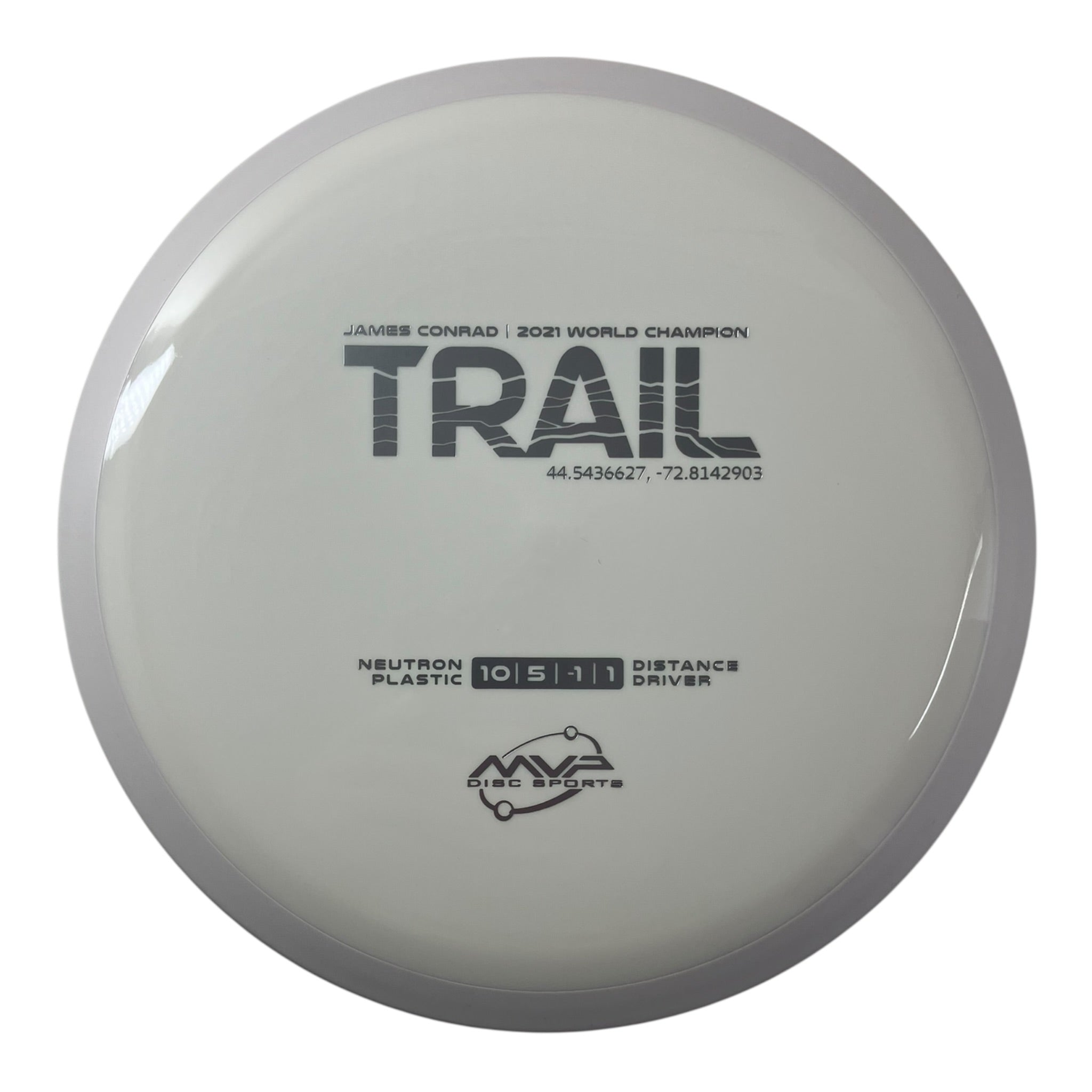 MVP Disc Sports Trail | Neutron | Off White/White 168-175g (Project Lab Coat) Disc Golf
