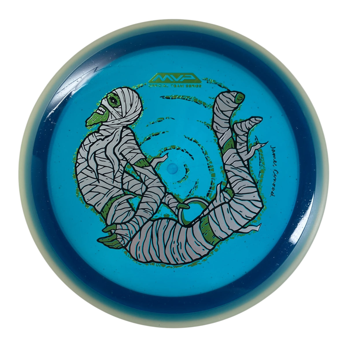 MVP Disc Sports Trail | Particle Proton | Blue/Silver/Green 167g (James Conrad Halloween) Disc Golf