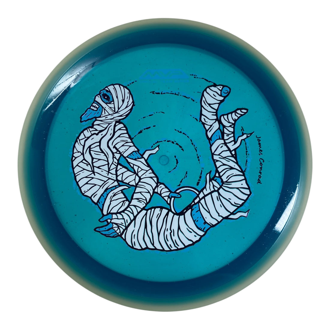 MVP Disc Sports Trail | Particle Proton | Blue/White/Blue 167-170g (James Conrad Halloween) Disc Golf