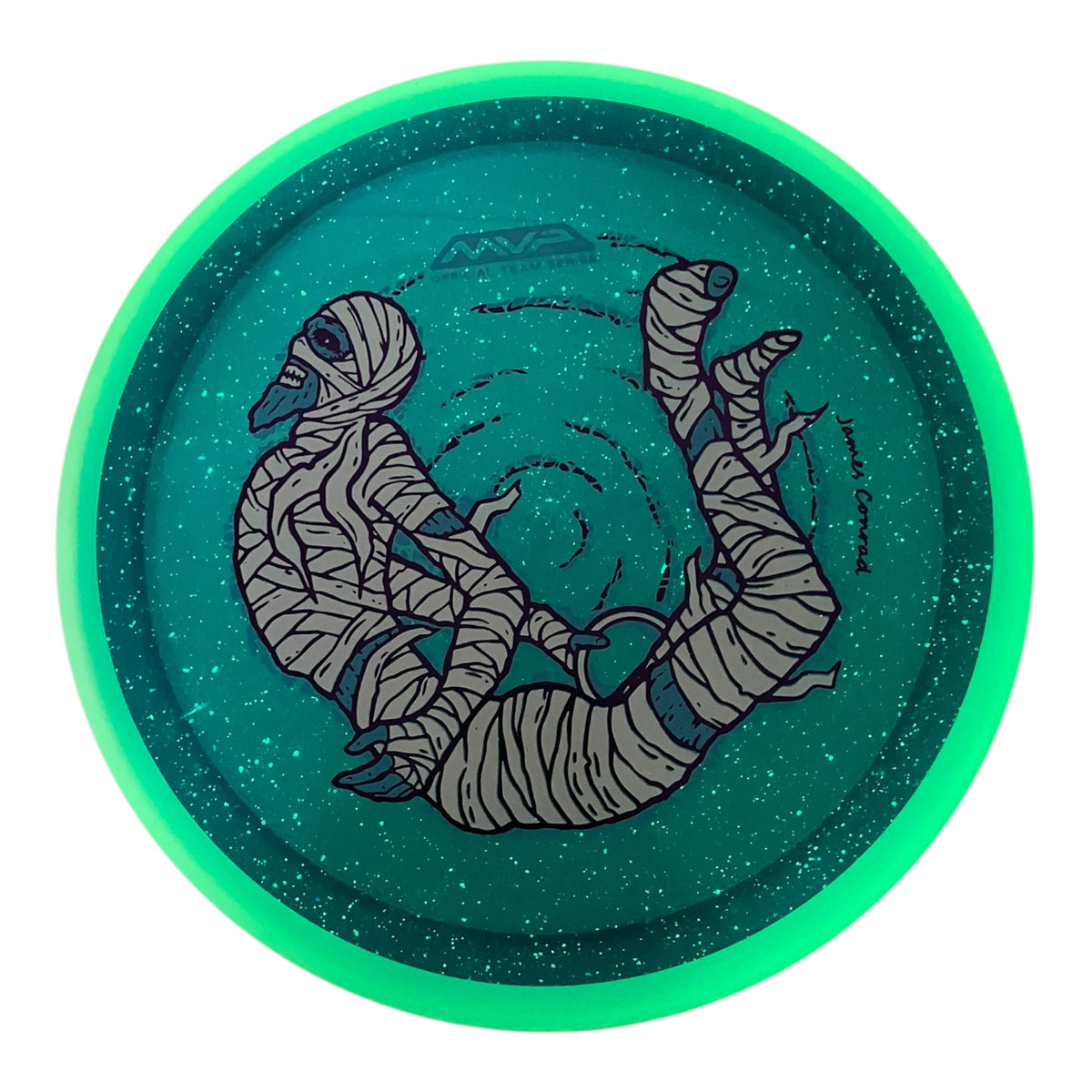MVP Disc Sports Trail | Particle Proton | Blue/White/Blue 167-170g (James Conrad Halloween) Disc Golf