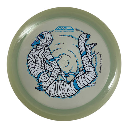 MVP Disc Sports Trail | Particle Proton | Clear/White/Blue 167g (James Conrad Halloween) Disc Golf
