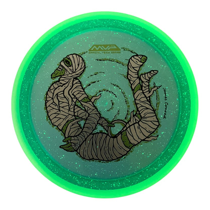 MVP Disc Sports Trail | Particle Proton | Green/White/Blue 167g (James Conrad Halloween) Disc Golf