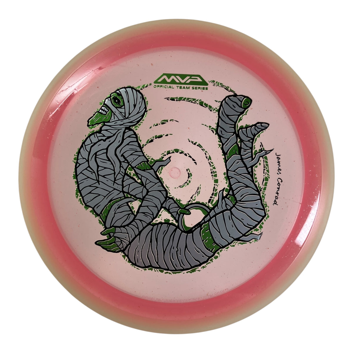 MVP Disc Sports Trail | Particle Proton | Red/Silver/Green 168g (James Conrad Halloween) Disc Golf