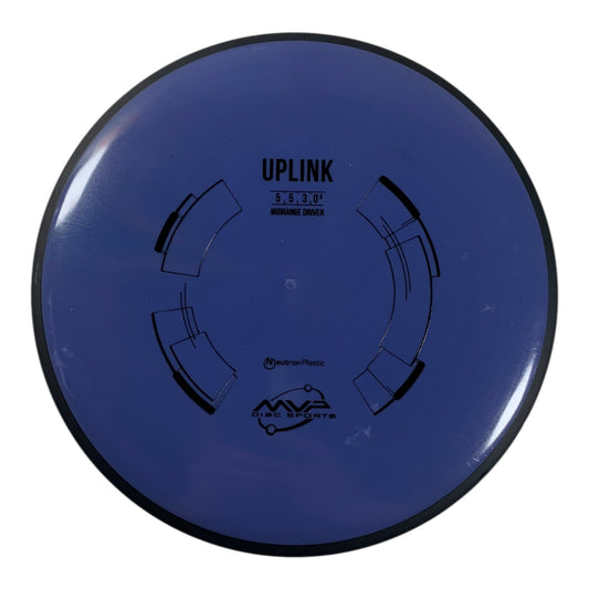 MVP Disc Sports Uplink | Neutron | Blue/Black 177g Disc Golf
