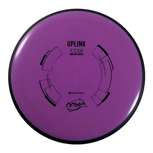 MVP Disc Sports Uplink | Neutron | Purple/Black 174g Disc Golf