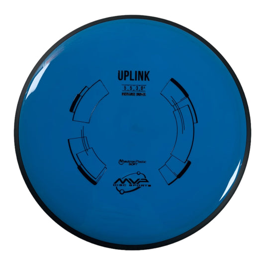 MVP Disc Sports Uplink | Neutron Soft | Blue/Black 166g Disc Golf
