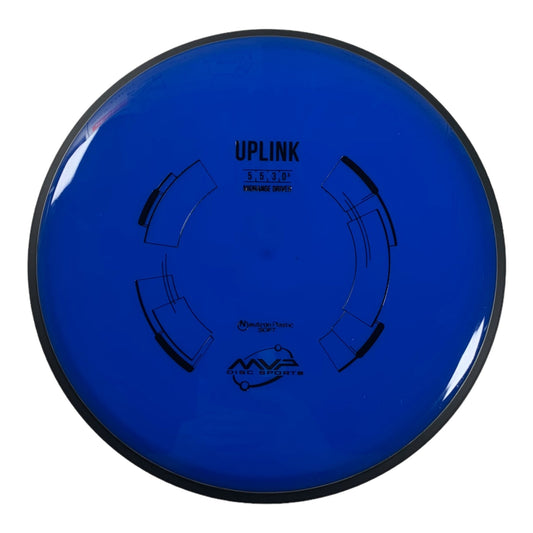 MVP Disc Sports Uplink | Neutron Soft | Blue/Black 178g Disc Golf