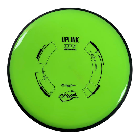 MVP Disc Sports Uplink | Neutron Soft | Green/Black 172g Disc Golf