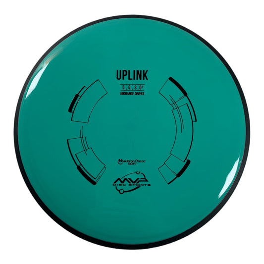 MVP Disc Sports Uplink | Neutron Soft | Green/Black 178g Disc Golf