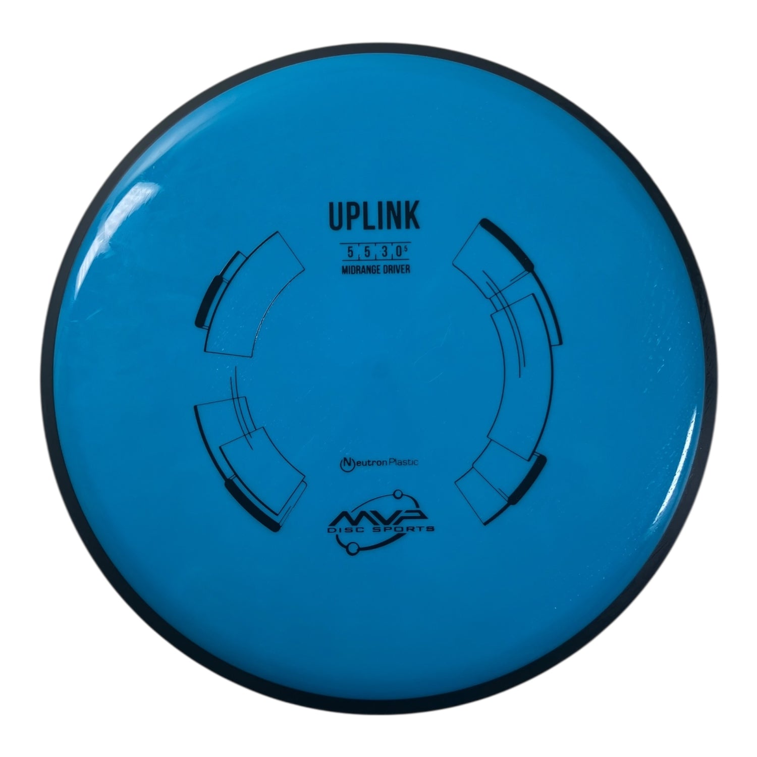MVP Disc Sports Uplink - Used Like New | Neutron Soft | Blue/Black 176g Disc Golf