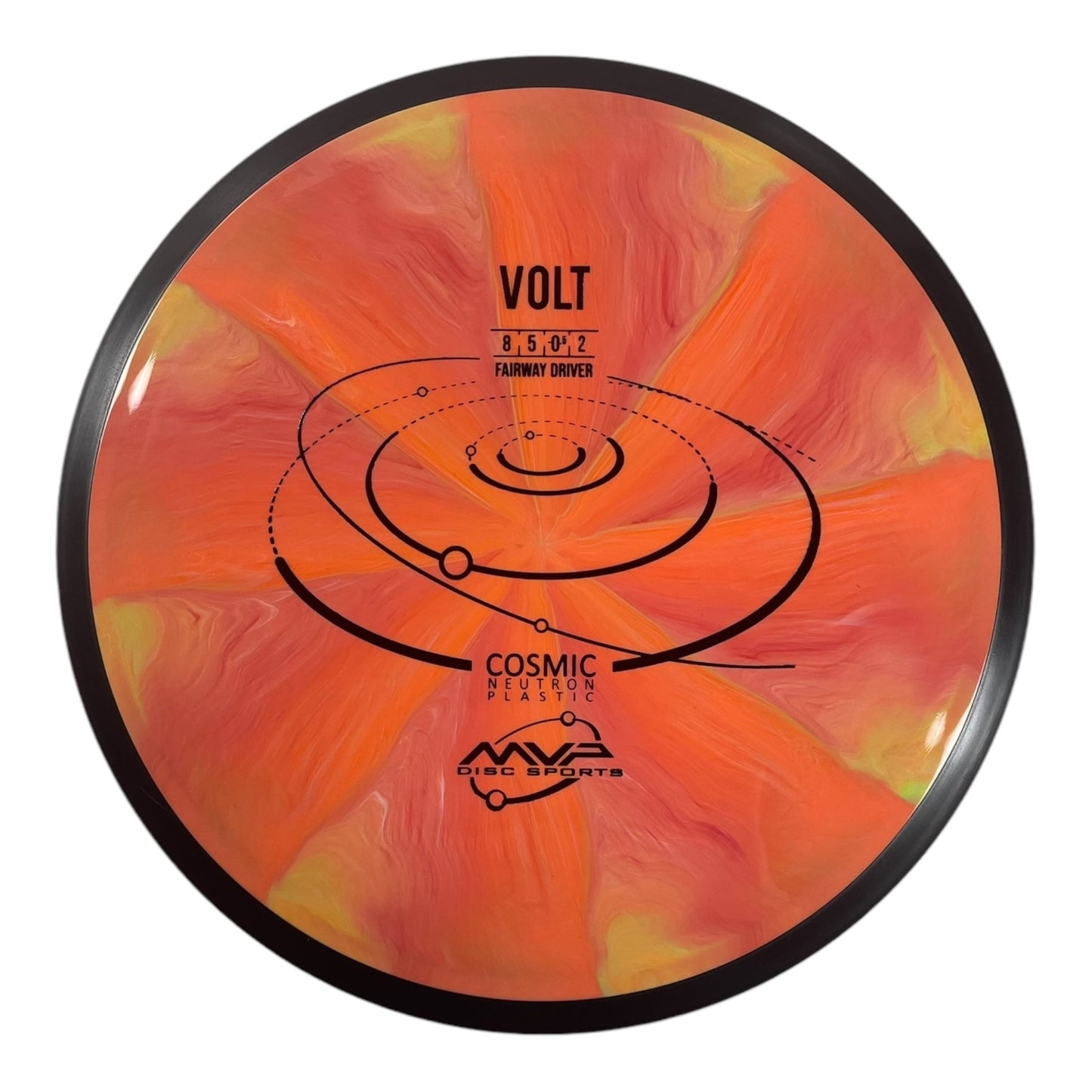 MVP Disc Sports Volt | Cosmic Neutron | Orange/Black 173g Disc Golf