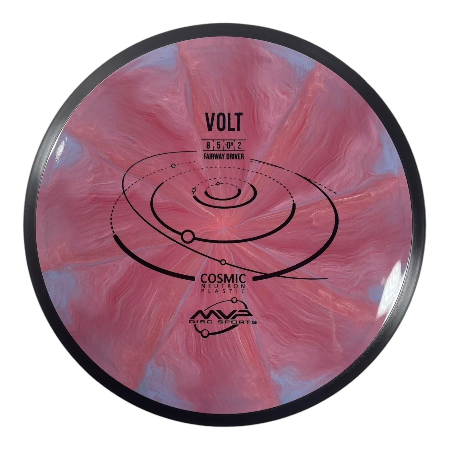 MVP Disc Sports Volt | Cosmic Neutron | Red/Black 173g Disc Golf