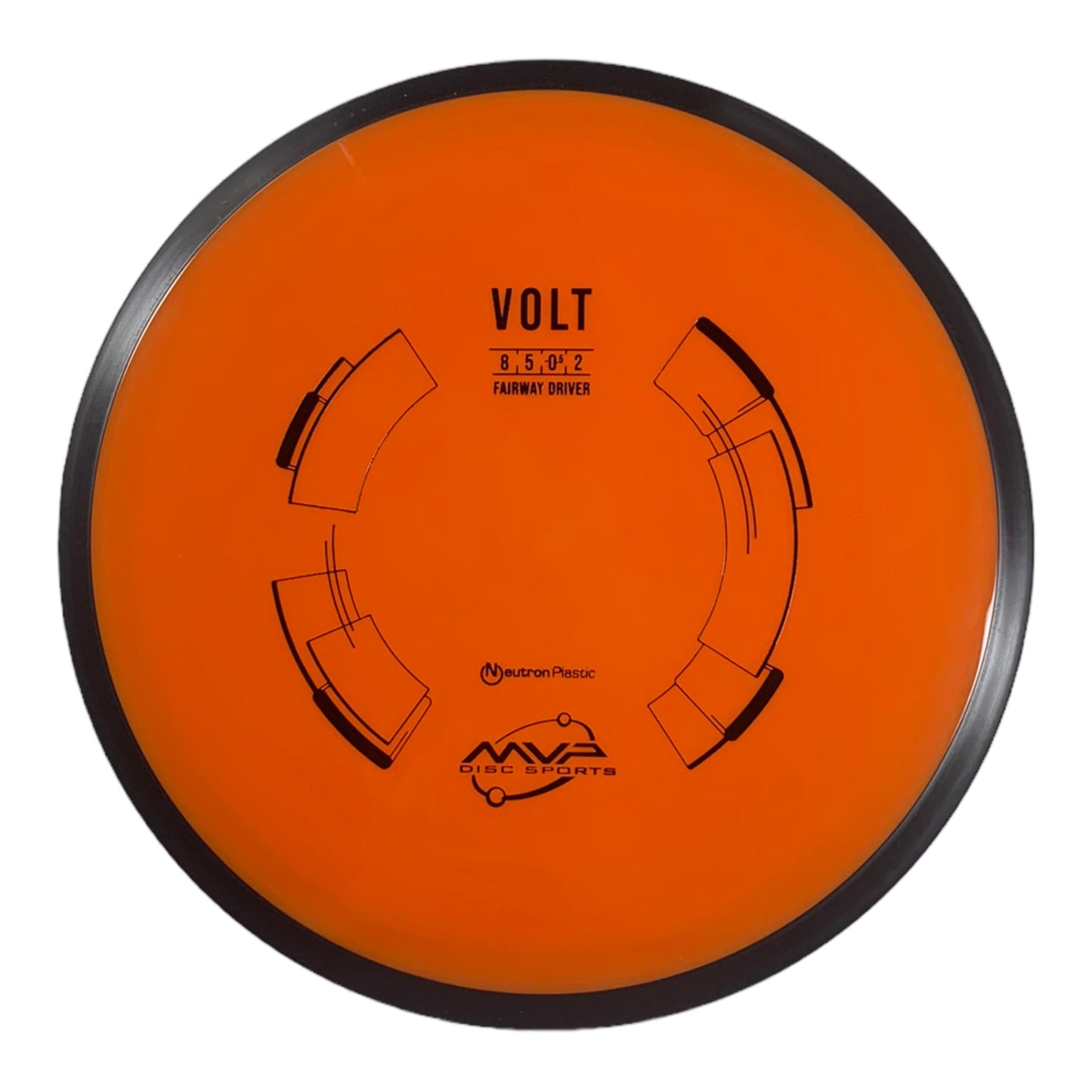 MVP Disc Sports Volt | Neutron | Orange/Black 173g Disc Golf