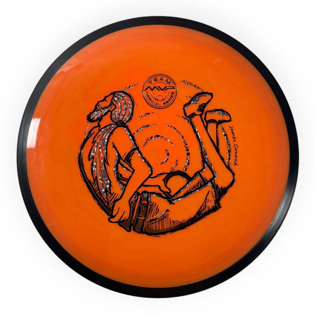 MVP Disc Sports Volt | Neutron | Orange/Black 169g (Bendy James) Disc Golf