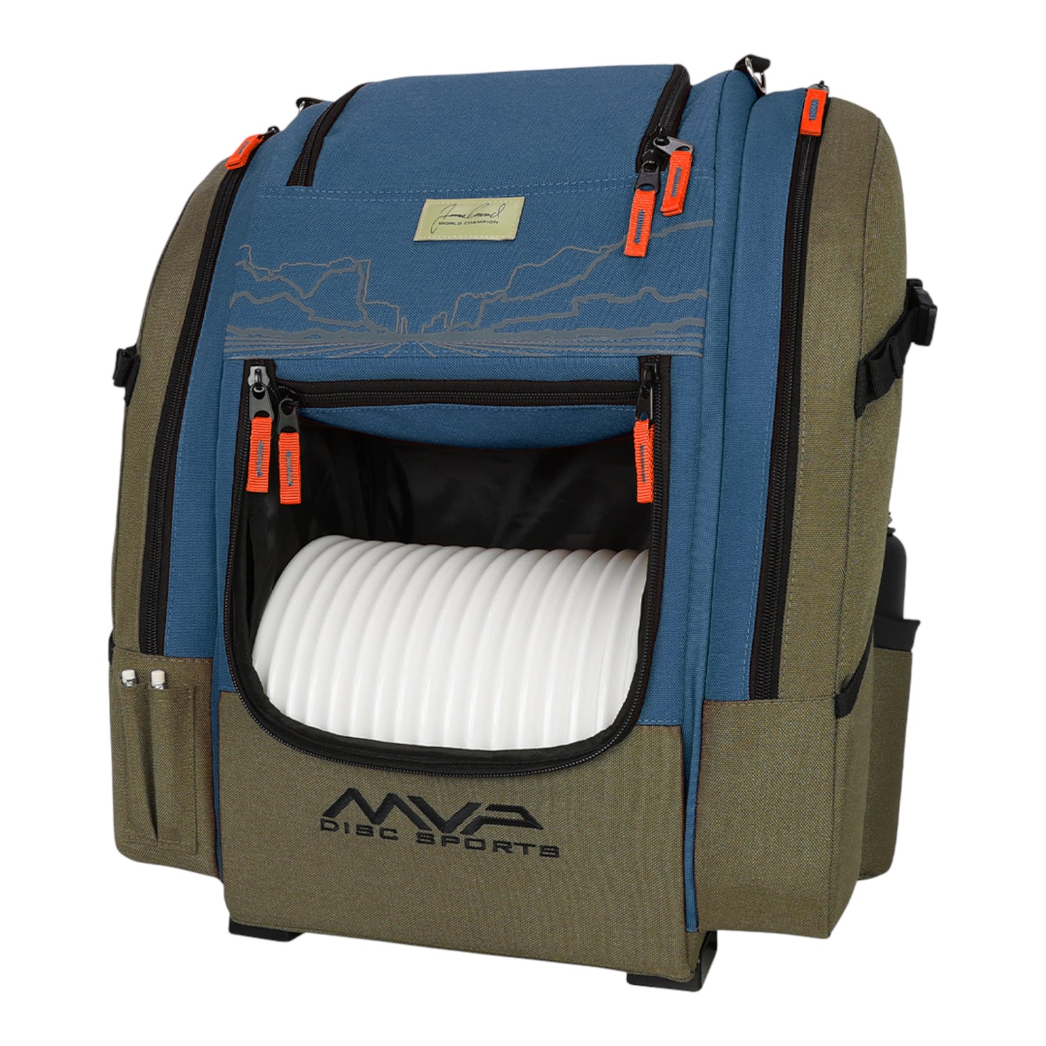 MVP Disc Sports Voyager Backpack (James Conrad) Disc Golf