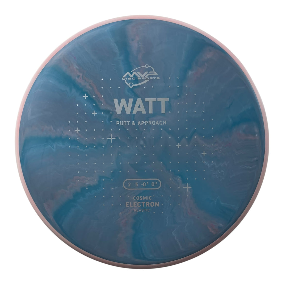 MVP Disc Sports Watt | Cosmic Electron | Blue/White 167-172g (Project Lab Coat) Disc Golf