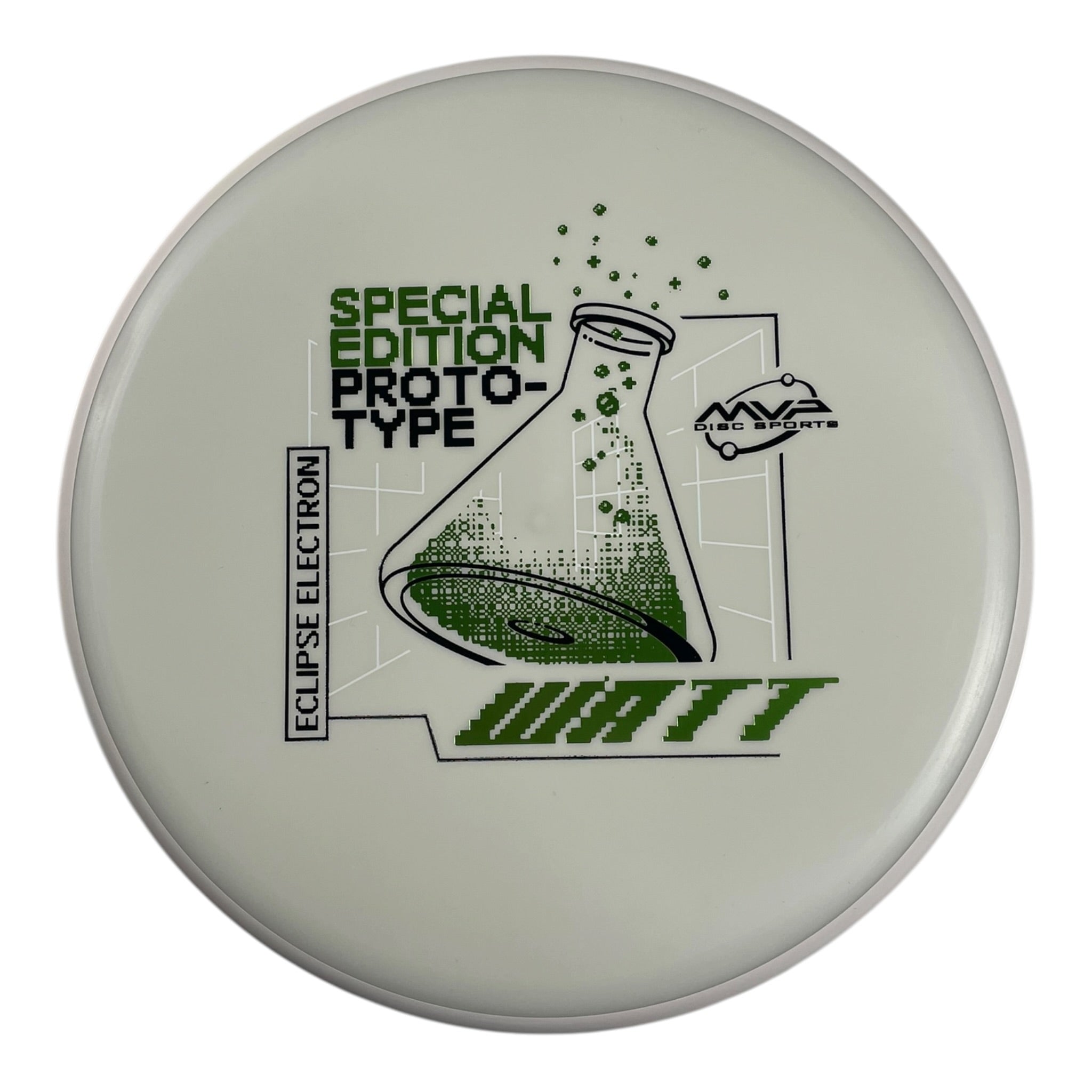 MVP Disc Sports Watt | Eclipse Electron | Glow/White 172-173g (Special Edition Prototype) Disc Golf