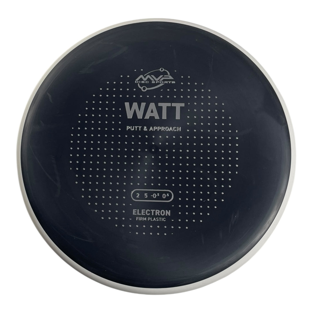 MVP Disc Sports Watt | Electron Firm | Black/White 169-173g (Project Lab Coat) Disc Golf