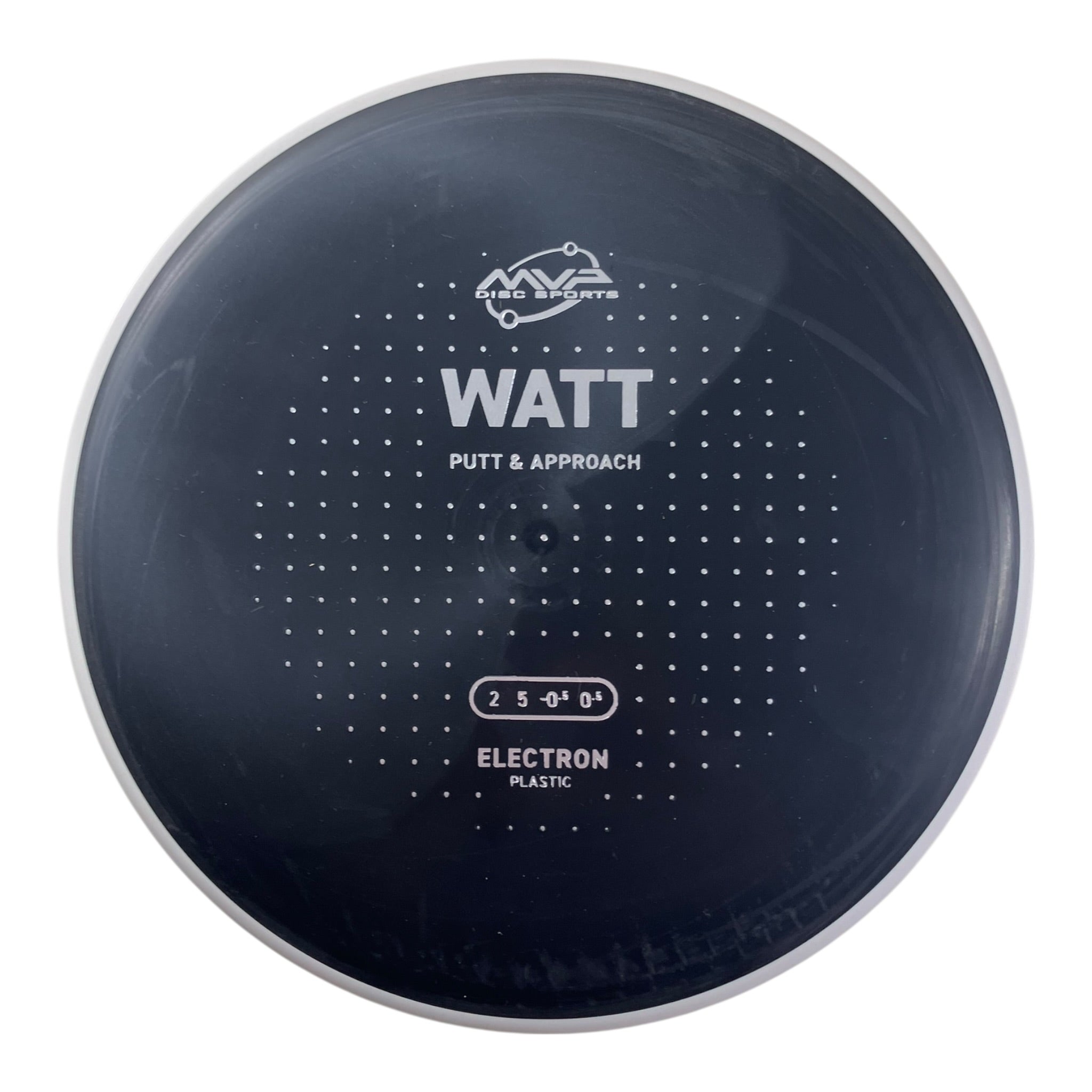 MVP Disc Sports Watt | Electron | Black/White 171g (Project Lab Coat) Disc Golf