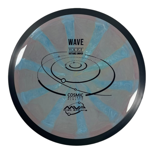 MVP Disc Sports Wave | Cosmic Neutron | Blue/Black 172g Disc Golf