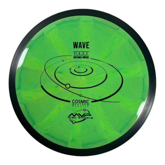 MVP Disc Sports Wave | Cosmic Neutron | Green/Black 164g Disc Golf