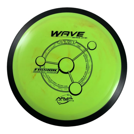 MVP Disc Sports Wave | Fission | Green/Black 164g Disc Golf