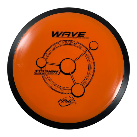MVP Disc Sports Wave | Fission | Orange/Black 167g Disc Golf