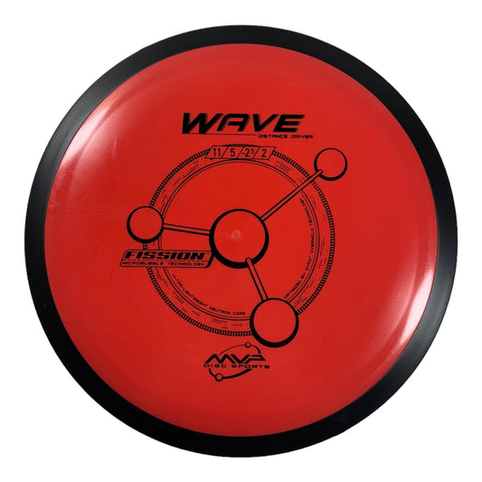 MVP Disc Sports Wave | Fission | Red/Black 172g Disc Golf