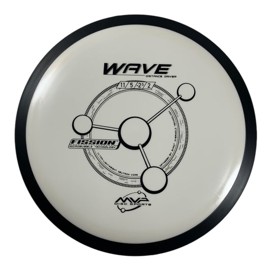 MVP Disc Sports Wave | Fission | White/Black 172g Disc Golf