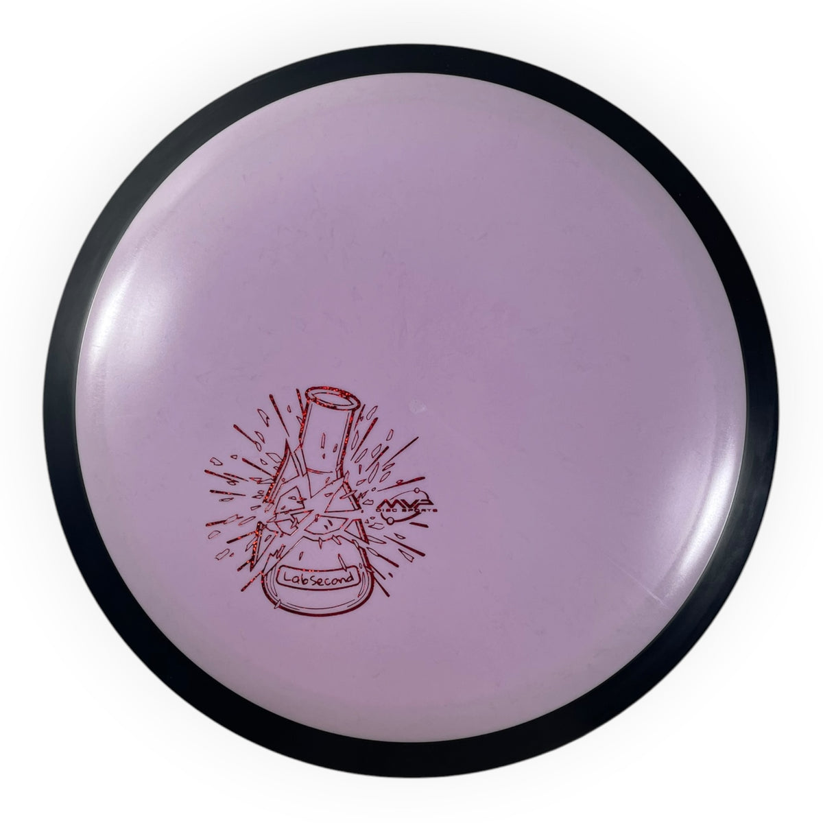 MVP Disc Sports Wave - Lab Second | Fission | Purple/Black 167g Disc Golf