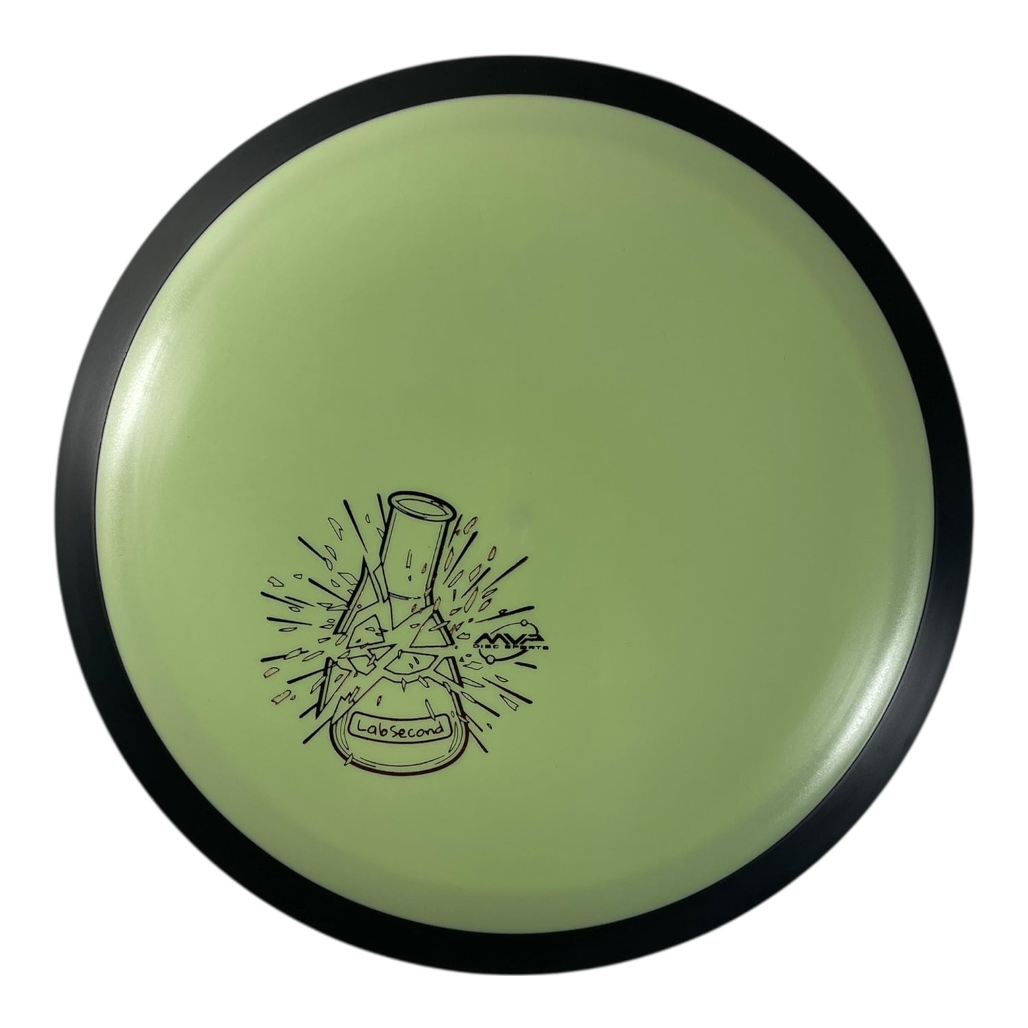 MVP Disc Sports Wave - Lab Second | Fission | Yellow/Red 167g Disc Golf