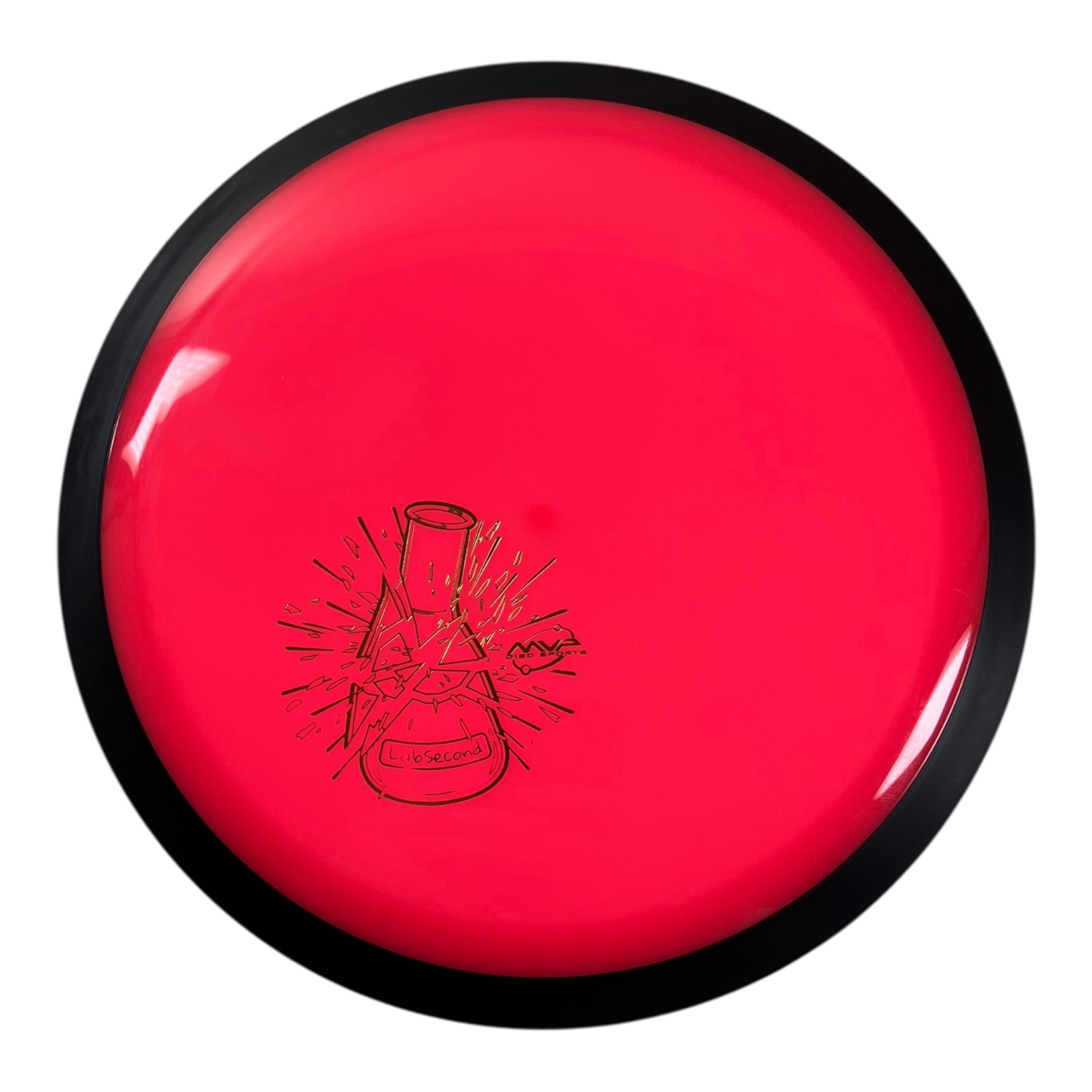 MVP Disc Sports Wave - Lab Second | Neutron | Pink/Black 167g Disc Golf