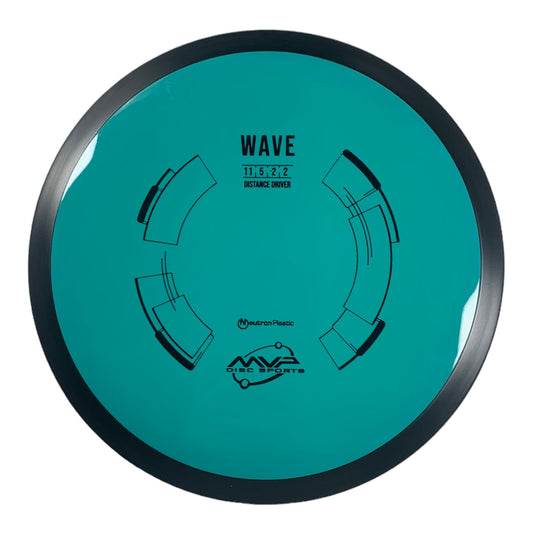 MVP Disc Sports Wave | Neutron | Blue/Black 164g Disc Golf