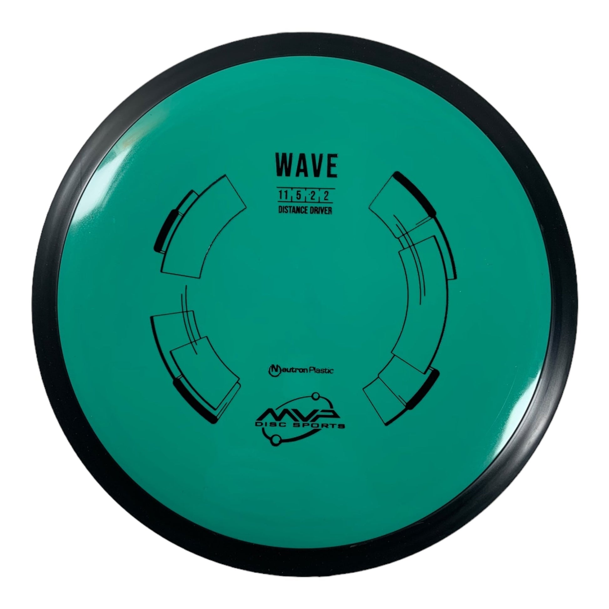 MVP Disc Sports Wave | Neutron | Green/Black 169g Disc Golf