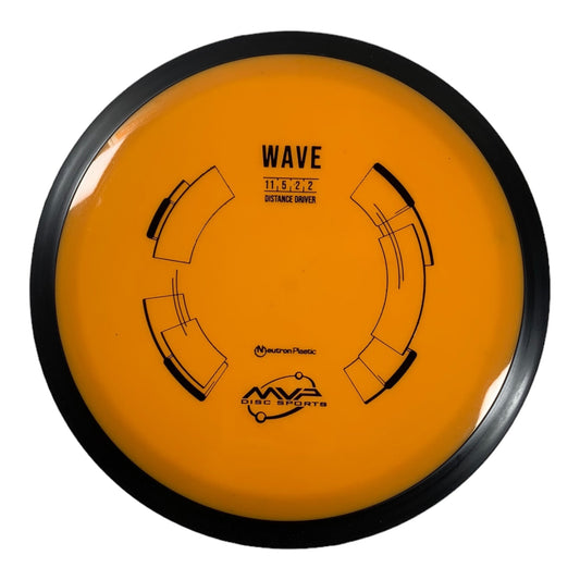 MVP Disc Sports Wave | Neutron | Orange/Black 169g Disc Golf