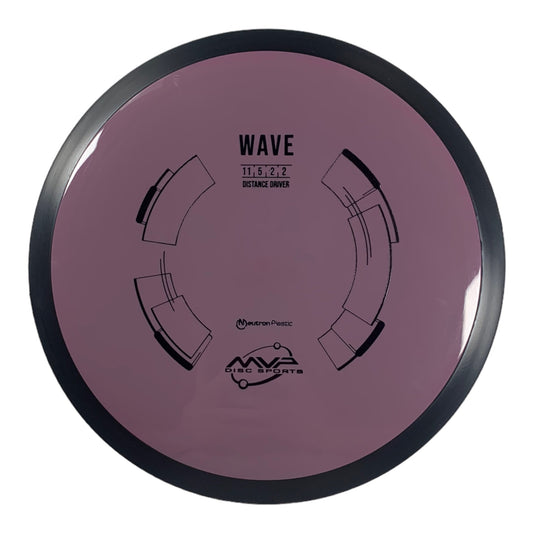 MVP Disc Sports Wave | Neutron | Purple/Black 163g Disc Golf