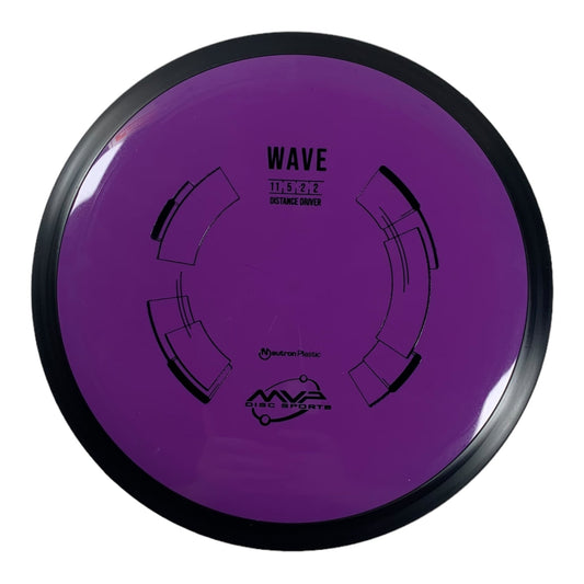 MVP Disc Sports Wave | Neutron | Purple/Black 169 - 172g Disc Golf